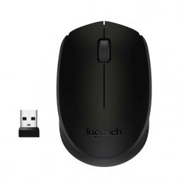 Мышь беспроводная Logitech B170 Black (черная