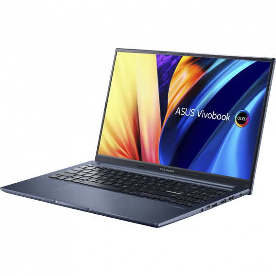 Ноутбук Asus 90NB0WY1-M008V0 Vivobook 15X OLED X1503ZA-L1147W 15.6" FHD(1920x1080) OLED/Intel Core i5-12500H 2,5Ghz/8GB/512GB SSD/Integrated/Wi-Fi 6/BT5.0/720P HD Camera/BKLT/FPR/Windows 11 Home/1Y/Blue