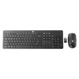 HP (Bulk) Wireless Business Slim Keyboard and Mouse - 12 units in a bulk