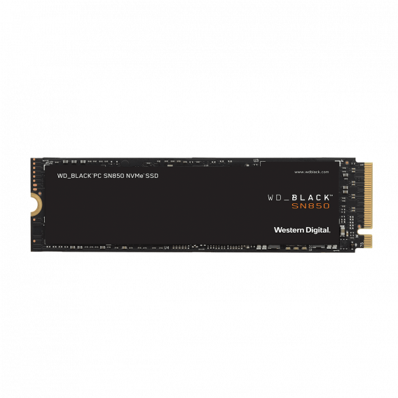 Твердотельный накопитель SSD WD_BLACK SN850 WDS500G1X0E 500ГБ M2.2280 NVMe PCIe Gen4х4(без радиатора)