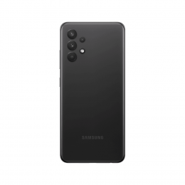 Samsung Galaxy A32 Black, 16,3 cm (6.4") 2400 x 1080, 2,0 ГГц+1,8 ГГц, 8 Core, 4GB RAM, 64GB, 1 ТБ, 64 МП+ 8МП + 5МП+5МП/20Mpix, 2 Sim, 2G, 3G, LTE, BT v5.0, Wi-Fi, NFC, GPS, Type-C, 5000 mAh, Android 11, 184g, 158,9 ммx73,6 mmx8,4 мм