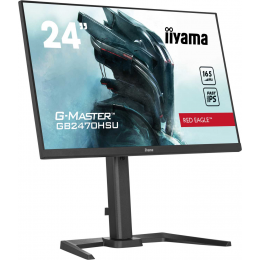 Монитор LCD 24'' Fast IPS Gaming, G-Master Red Eagle, FreeSync Premium, 1920x1080@165Hz, 250cd/m, 1100:1, HDMI, DisplayPort, 0,8ms (MPRT), Speakers, USB-HUB (2x2.0), Черный Tuner, 15cm Height Adj. Stand