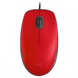 Мышь Logitech M110 Silent (M110s) Red (красная