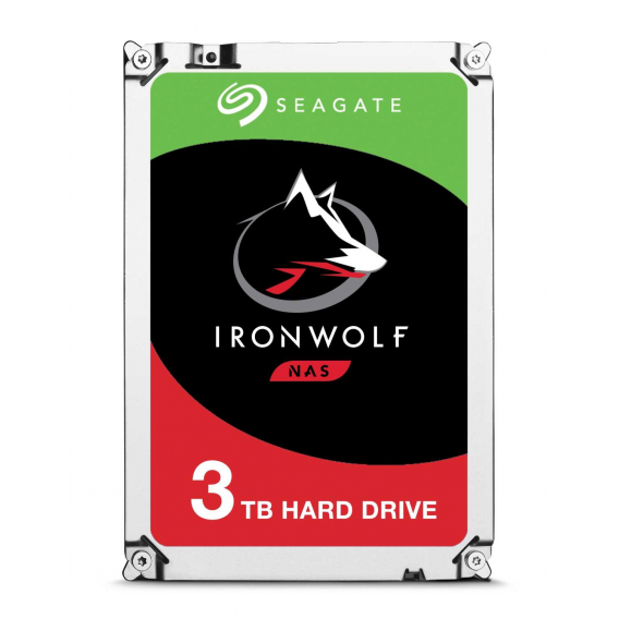 Жесткий диск Seagate IronWolf ST3000VN007 NAS 3TB, 3.5", 5900 RPM, 64MB, SATA-III, 512e