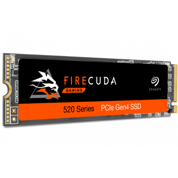 Твердотельный накопитель Seagate ZP500GM3A002 FireCuda 520 SSD 500GB, M.2, PCIe G4x4, NVMe1.3, 3D TLC, 5Y
