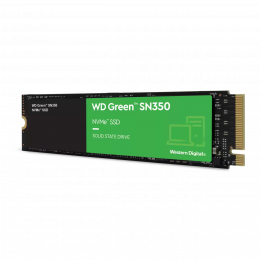 Твердотельный накопитель SSD WD Green SN350 NVMe WDS960G2G0C 960ГБ M2.2280 (TLC)