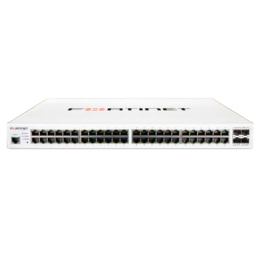 FortiSwitch-148E-POE FortiSwitch L2+ managed POE switch with 48GE +4SFP