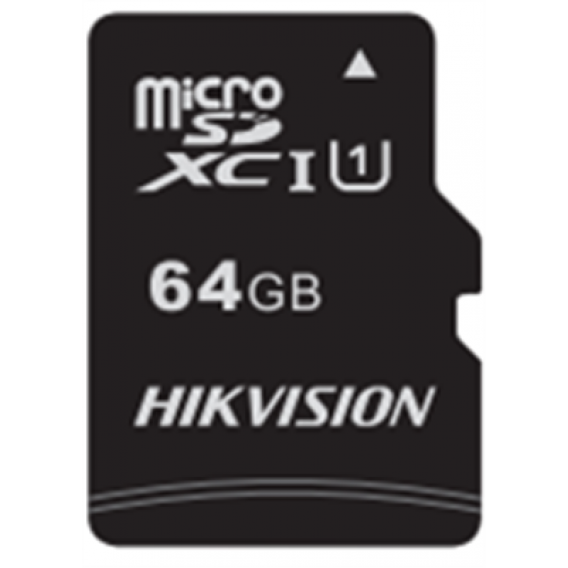 HS-TF-C1/64G  Карта памяти  HIKVISION, microSDHC, 64GB, Class10, более 300 циклов