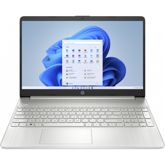 Ноутбук HP 5D5E5EA Laptop 15s-fq2111ur 15.6" FHD(1920x1080) IPS/Intel Core i3-1115G4 3,0Ghz Dual/8GB/512GB/Integrated/Wi-Fi/BT5.0/720P HD Camera/Windows 11 Home/1Y/Silver