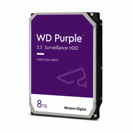Жесткий диск Western Digital Purple WD84PURZ 8TB 3.5" 5640 RPM 128MB SATA-III DV&NVR для систем видеонаблюдения
