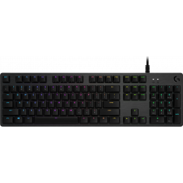 Клавиатура игровая Logitech G512 CARBON LIGHTSYNC RGB Mechanical Gaming Keyboard with GX Brown switches-CARBON-RUS-USB-N/A-INTNL-TACTILE (M/N: Y-U0034)