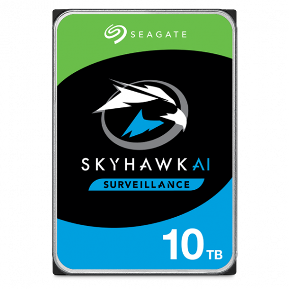 HDD Seagate ST10000VE001 SkyHawk AI 10TB, 3.5", 7200rpm, SATA3, 256MB, 5Y, for NVR/DVR