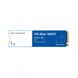 Твердотельный накопитель SSD WD Blue SN570 WDS100T3B0C 1ТБ M2.2280 NVMe PCIe Gen3 8Gb/s