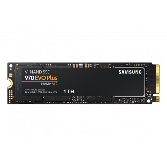 Твердотельный накопитель Samsung MZ-V7S1T0BW 970 EVO Plus 1TB, M.2, PCIe G3x4, NVMe 1.3