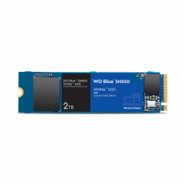 Твердотельный накопитель SSD WD Blue SN550 WDS200T2B0C 2ТБ M2.2280 NVMe PCIe Gen3 8Gb/s