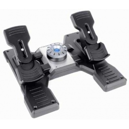 Контроллер для игровых авиасимуляторов Logitech G Flight Rudder Pedals (педали управления рулём и ножным тормозом для авиасимуляторов) (M/N: J-U0005)
