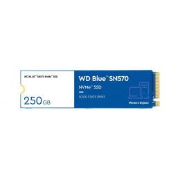 Твердотельный накопитель SSD WD Blue SN570 WDS250G3B0C 250ГБ M2.2280 NVMe PCIe Gen3 8Gb/s
