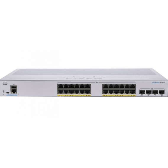 CBS250 Smart 24-port GE, PoE, 4x10G SFP+