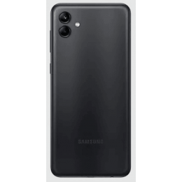 Samsung Galaxy A04 Black, 6.5'' 1600 x 720, 8x1,8 ГГц, 8 Core, 4GB RAM, 64GB, 1 ТБ, 50 МП+2 МП/5Mpix, 2 Sim, 2G, 3G, LTE, BT v5.0, Wi-Fi, GPS, Micro-USB, 5000mAh, Android 11, 192 г, 164,4 ммx76,3 ммx9,1 мм