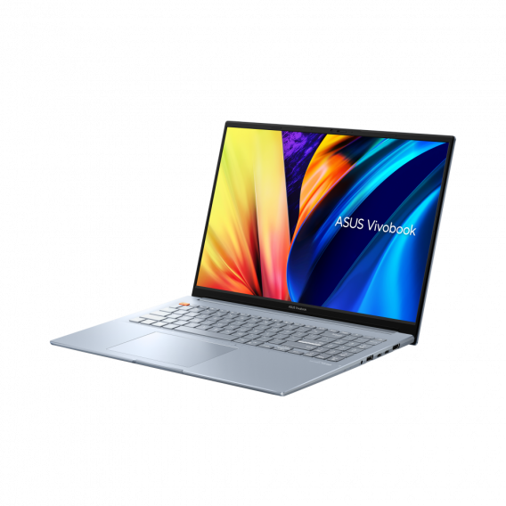 Ноутбук Asus 90NB0XW3-M00450 VivoBook S M5602QA-KV104W 16" WQXGA(2560x1600) IPS 120Hz/AMD Ryzen 5 5600H 3,3Ghz Hexa/16GB/512GB SSD/Integrated/Wi-Fi 6/BT5.0/1080P FHD Camera/BKLT/FPR/Windows 11 Home/1Y/Silver