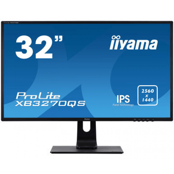 Монитор LCD 31.5'' 16:9 2560х1440(WQHD) IPS, nonGLARE, 300cd/m2, H178°/V178°, 1200:1, 80M:1, 1.07B Color, 4ms, HDMI, DP, Height adj, Tilt, Speakers, Audio out, 3Y, Black