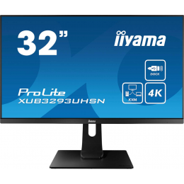 Монитор LCD 31,5'' 16:9 3840х2160 IPS, nonGLARE, 350cd/m2, H178°/V178°, 1000:1, 80М:1, 1,07B Color, 4ms, HDMIx1, DP, USB-Hub, Height adj., Pivot, Tilt, HAS, Speakers, Swivel, 3Y, Black