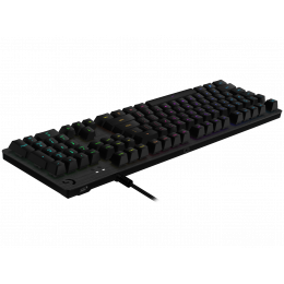 Клавиатура игровая Logitech G513 CARBON LIGHTSYNC RGB Mechanical Gaming Keyboard with GX Red switches-CARBON-RUS-USB-N/A-INTNL-LINEAR (арт. 920-009339