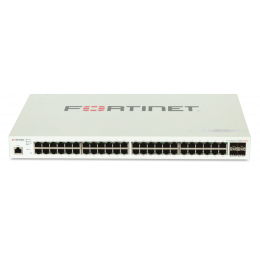FortiSwitch-248E-FPOE Layer 2/3 FortiGate switch controller compatible PoE+ switch with 48 x GE RJ45 ports