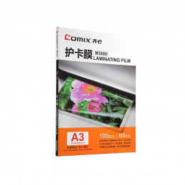 Плёнка для ламинирования COMIX M3080 А3