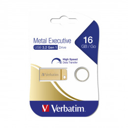 USB-накопитель Verbatim 99104 16GB USB 3.2 Золотистый