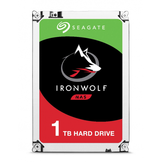 Жесткий диск Seagate IronWolf ST1000VN002 NAS 1TB, 3.5", 5900 RPM, 64MB, SATA-III, 512e
