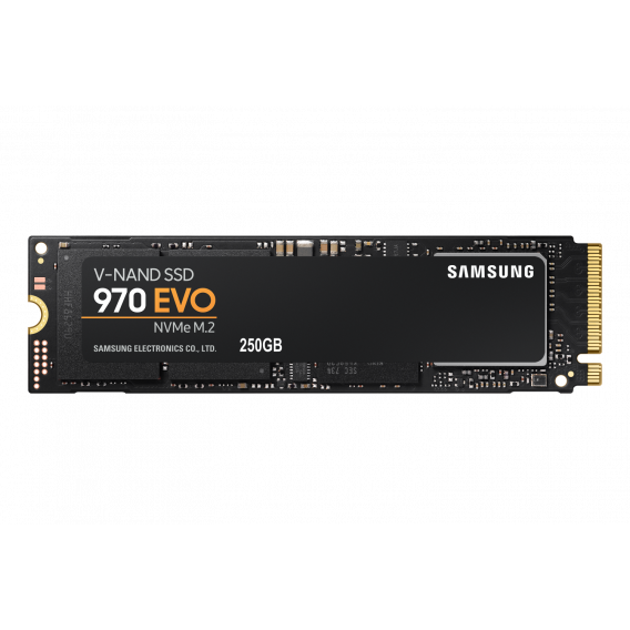 Твердотельный накопитель SSD Samsung MZ-V7E250BW Samsung SSD 970 EVO 250GB, Интерфейс M.2 2280, PCI Express 3.0 x4 – NVMe