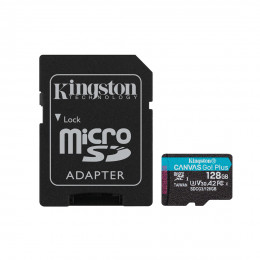 Карта памяти Kingston SDCG3/256GB A2 U3 V30 256GB + адаптер