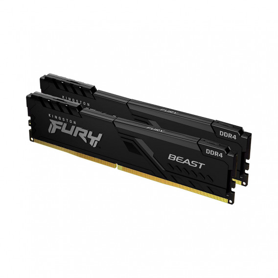 Комплект модулей памяти Kingston FURY Beast Black KF432C16BBK2/32 DDR4 32GB (Kit 2x16GB) 3200MHz