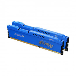 Комплект модулей памяти Kingston FURY Beast Blue KF316C10BK2/8 DDR3 8GB (Kit 2x4GB) 1600MHz