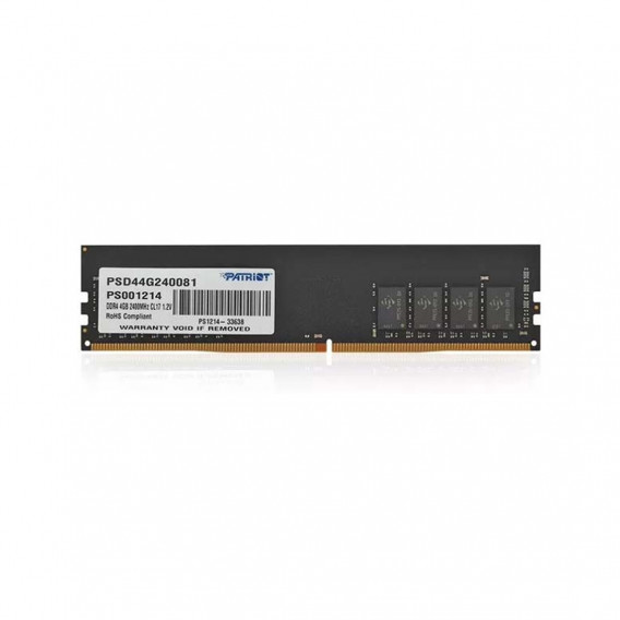 Модуль памяти PATRIOT Memory Signature PSD44G240081 DDR4 4GB 2400MHz