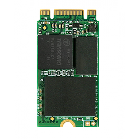 Твердотельный накопитель SSD Transcend 64GB, M.2 2242, SATA3 B+M Key, MLC
