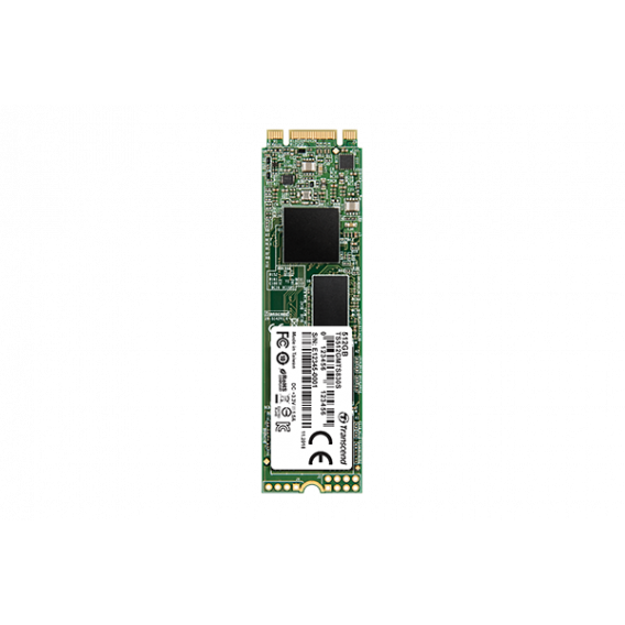 Твердотельный накопитель SSD Transcend 512GB M.2 2280, SATA3 B+M Key, TLC