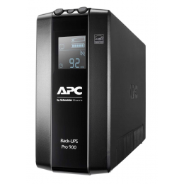 Источник бесперебойного питания APC Back-UPS Pro, Интерактивная, 900 ВА / 540 Вт, Tower, IEC, LCD, USB, USB