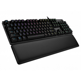 Клавиатура игровая Logitech G513 CARBON LIGHTSYNC RGB Mechanical Gaming Keyboard with GX Red switches-CARBON-RUS-USB-N/A-INTNL-LINEAR (арт. 920-009339