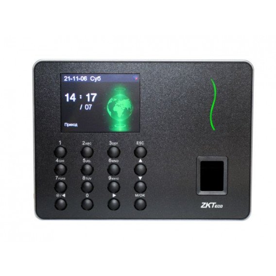 Биометрический терминал учета рабочего времени ZKTeco WL10
